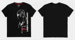 Actual product image Spiderman Miles Morales Silhouette Tshirt (XXL)