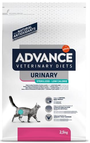 Actual product image Advance Veterinary Diet Cat Urinary Sterilised Minimal Calorieën (Adult, 1 pcs., 2550 g)