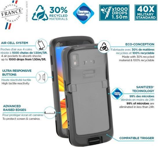 Produktbild Mobilis PROTECH-CASE F/ ZEBRA TC22-TC27