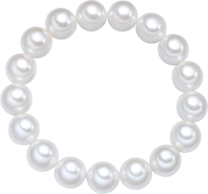 Yokoamii Damen Armband Metall-Legierung - 36072 (21 cm, Muschelkernperle)