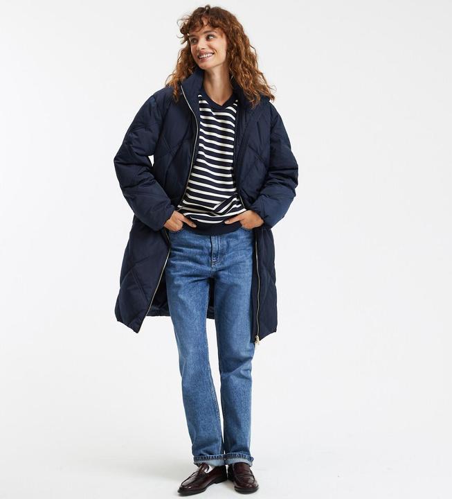 Image du produit La Redoute Collections Gestreiftes Sweatshirt mit geknöpfter Schulter (L)