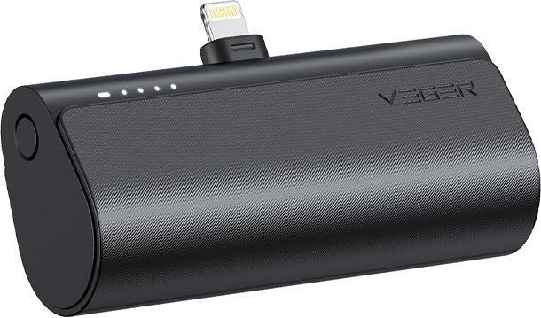 Veger Plugon Powerbank Lightning - 5'000mAh (5000 mAh, 20 W, 18.50 Wh)