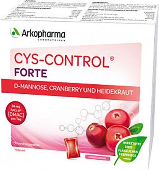 Produktbild Arkopharma Cys-Control Forte D-Mannose Cranberry Heidekraut (14 Stück, Beutel, 99 g)