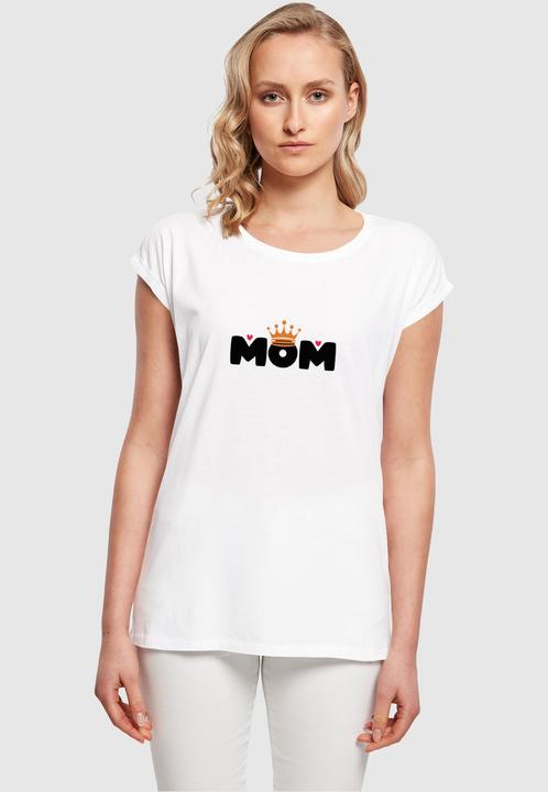 Immagine prodotto Merchcode Maglietta da donna per la festa della mamma - Queen Mom - 112579 (L)