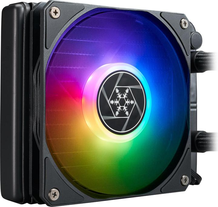 Immagine prodotto Silverstone SST-VD120-SLIM - Raffreddatore a liquido All-In-One sottile ad alte prestazioni, singolo 120 mm