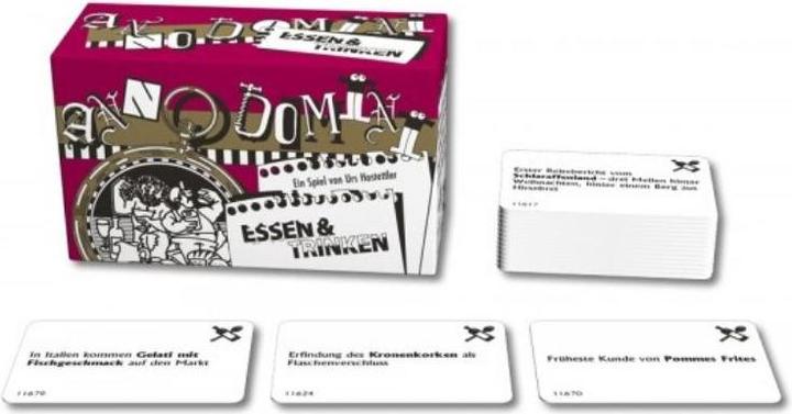 Produktbild Abacus ABA09162 - Anno Domini - Essen & Trinken, Kartenspiel, 2-8 Spieler, ab 10 Jahren (DE-Ausgabe) (Deutsch)