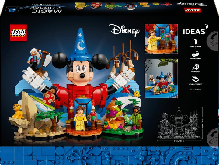 Image du produit LEGO Magie Disney (21352, LEGO Ideas, LEGO difficiles à trouver)