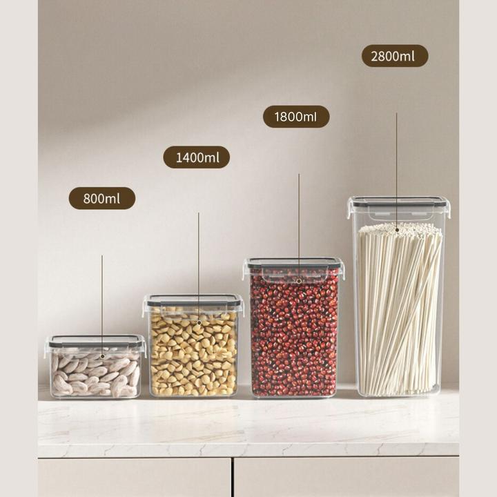 Actual product image Hermex 24-piece storage tin set (6.80 l)