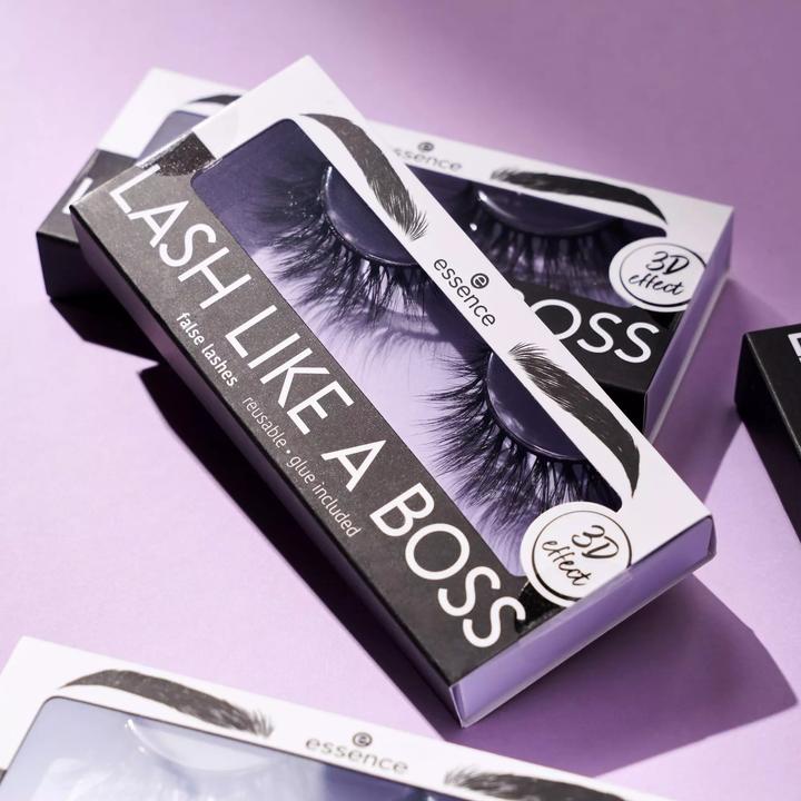 Produktbild essence Künstliche Wimpern 3x Lash like a Boss Schwarz (Künstliche Wimpern)