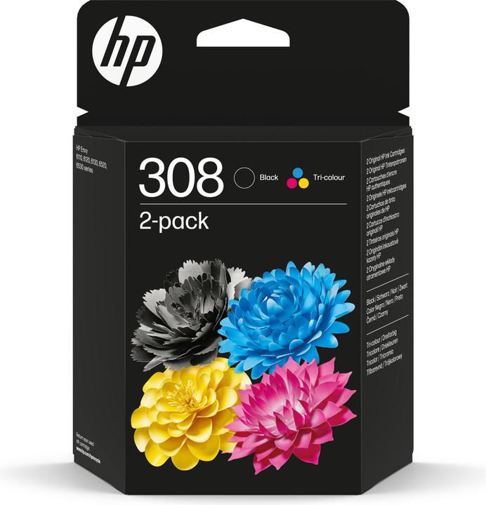 Actual product image HP 308 (M, C, Y, FC)
