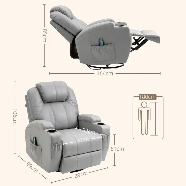 Actual product image Outsunny Massage chair