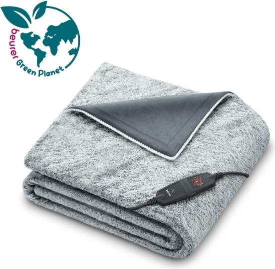 Beurer HD 75 Nordic Grey Green Planet (180 x 130 cm)