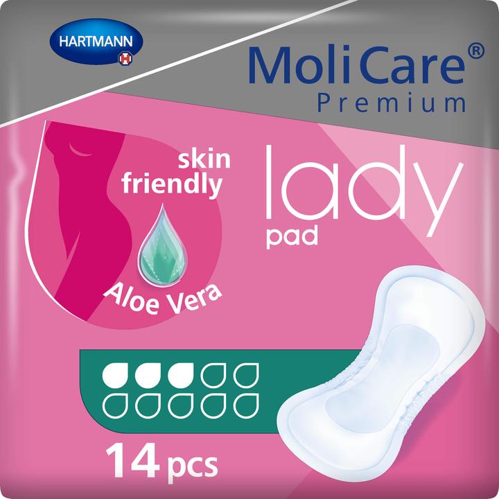 Actual product image MoliCare Lady Pad 3 drops (14 x, M)