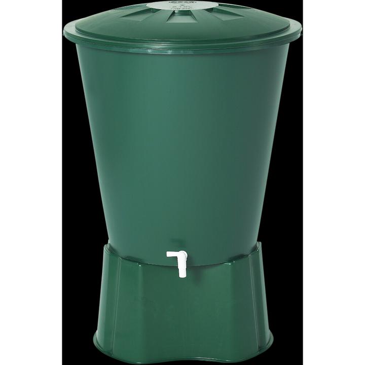Produktbild Graf Regentonne rund mit Deckel und Hahn Basic Line 210 l (210 l)