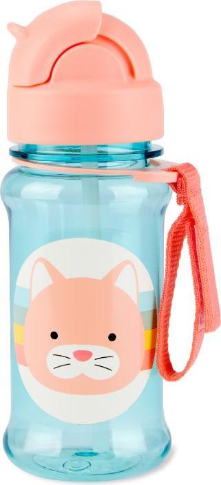 Skiphop Zoo Tritan Trinkflasche Katze