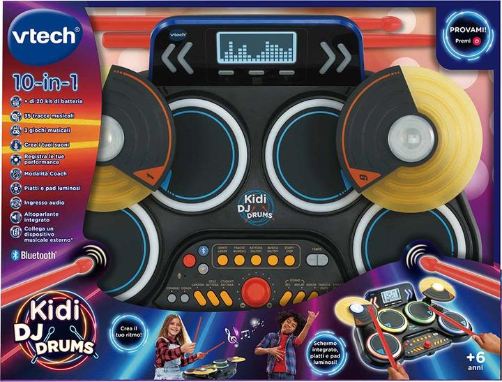 Image du produit VTech Kidi DJ Kit de batterie électronique Jouet