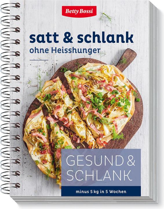 Produktbild Betty Bossi Kochbuch Gesund & schlank - satt & schlank ohne Heisshunger (Deutsch, Betty Bossi, 2023)