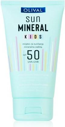 Actual product image Olival Sun Mineral Kids Tanning Lotion SPF 50 - 150 ml (Sun lotion, SPF 50, 150 ml)