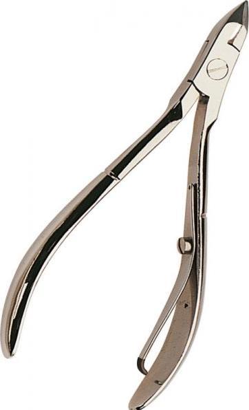 Nippes Hautzange, vernickelt, 10 cm