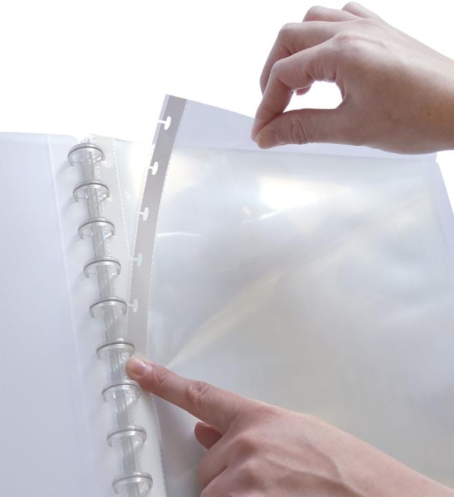 Image du produit Elba Livret de présentation Vario-Zipp, couleur : transparent avec pochette de présentation DIN A4 sur (A4, 1 x)