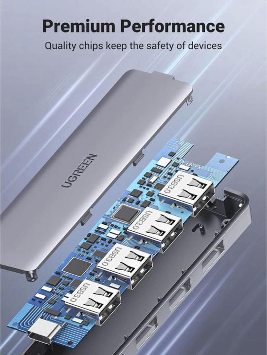 Produktbild Ugreen 4 Port-C Hub (USB-C, 4 Ports)
