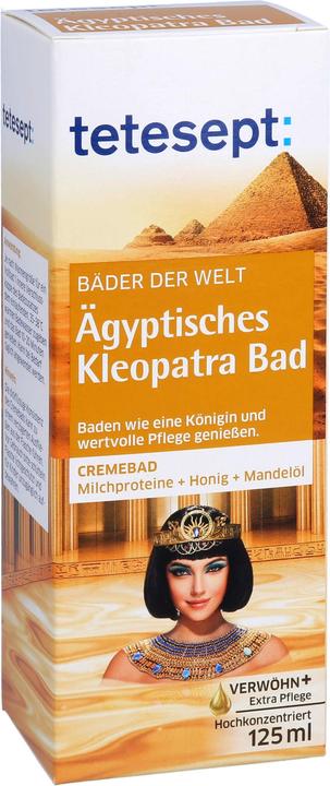 Produktbild Tetesept Medizinalbad Bäder der Welt Ägyptisches Kleopatra 125 ml (125 ml, Badeöl)