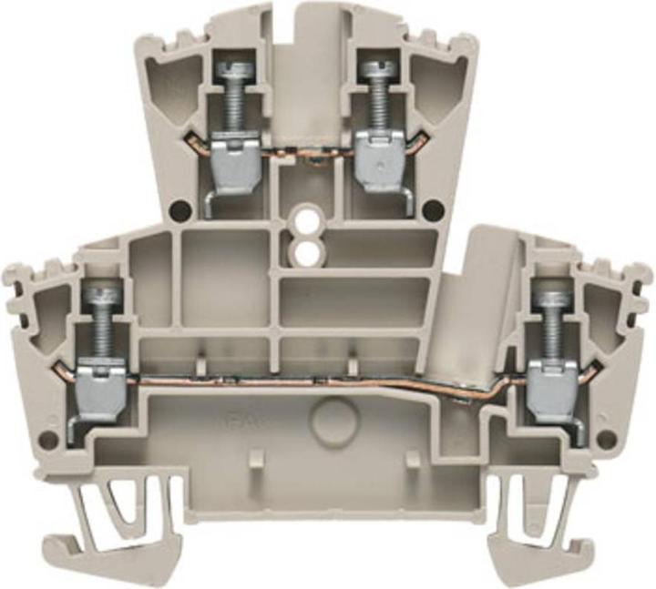 Actual product image Weidmüller Double-tier terminal, Screw WDK 2.5N BL