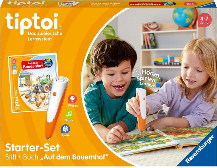 Actual product image tiptoi Starter Set Pen and Farm Book (German)