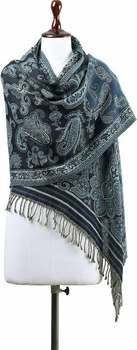 Loberon Schal Eloas blau