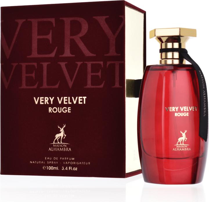 Actual product image Alhambra Very Velvet Rouge (Eau de parfum, 100 ml)