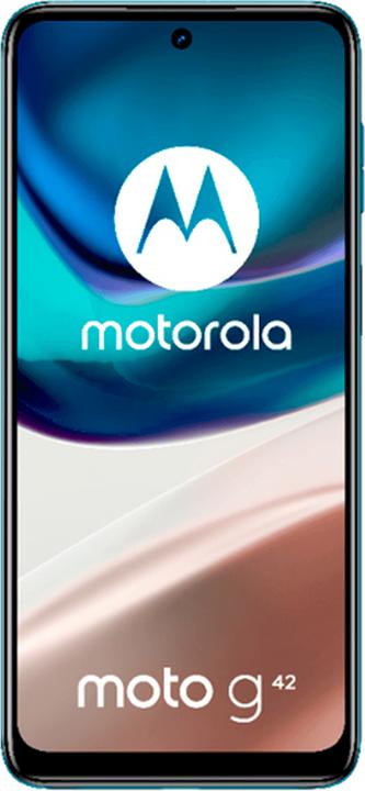 Actual product image Motorola Moto G42 (64 GB, Atlantic Green, 6.40", Dual SIM, 50 Mpx, 4G)