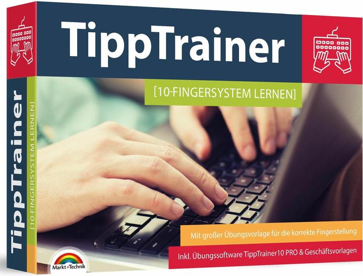Produktbild 10 Finger Tippen für zu Hause am PC lernen - blind jedes Wort finden - Maschinenschreiben inkl. (Deutsch, Markt+Technik Verlag GmbH, 2022)