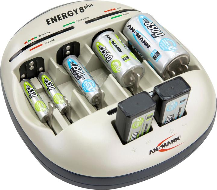 Immagine prodotto Ansmann Energia 8 plus (Caricabatterie senza batteria)