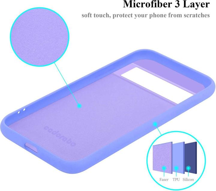 Produktbild Cadorabo Hülle für Google PIXEL 6 PRO TPU im Liquid Case Design (Google Pixel 6 Pro)