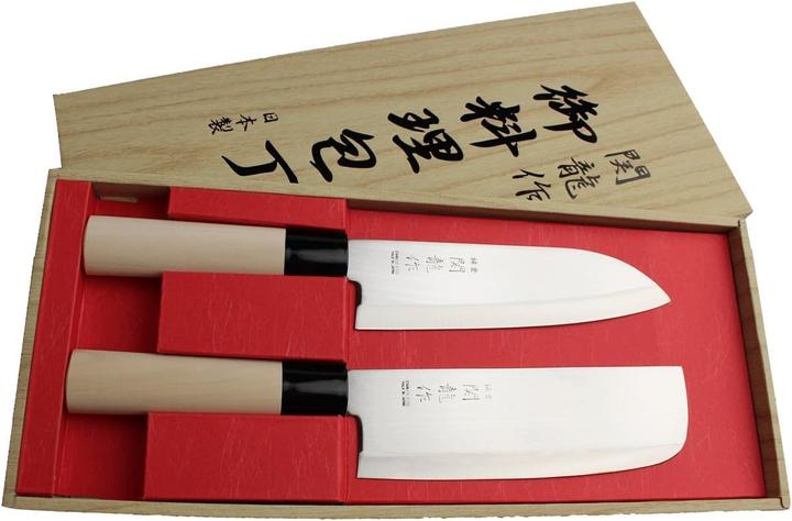 Image du produit Sekiryu Santoku + Nakiri SR600 (17.50 cm)