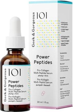 Nährwerte und Zutaten Geek & Gorgeous 101 Power Peptide (30 ml)