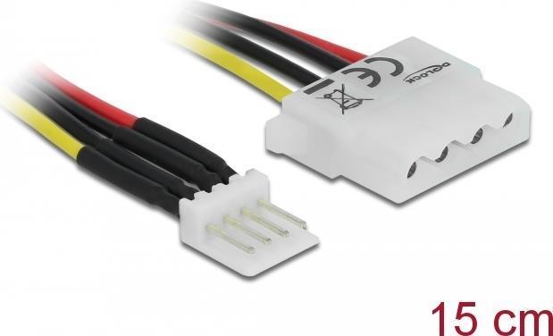 Produktbild Delock Netzteil interne Stromversorgung, 4-polig (W) bis 4-Pin-Mini-Stromversorgungsstecker (M)