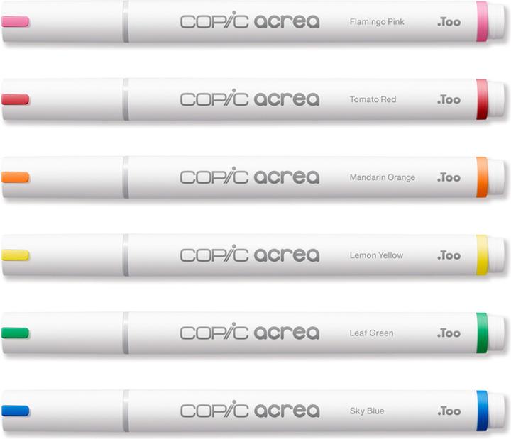 Produktbild Copic Marker acrea Set Vivid (Multicolor, 0.80 mm, 6 x)
