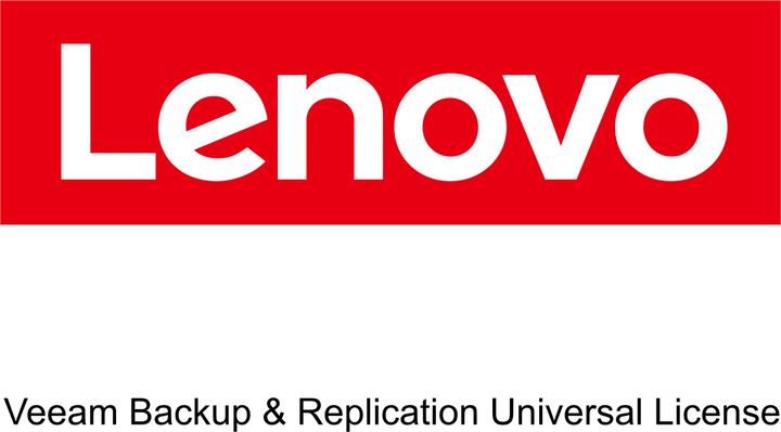 Produktbild Lenovo Veeam Backup & Replication Universal License. Includes Enterprise Plus Edition features. - 3 Years S