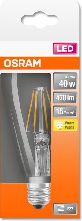 Productafbeelding Osram Ster Klassieker (E27, 4 W, 470 lm, 1 x, E)