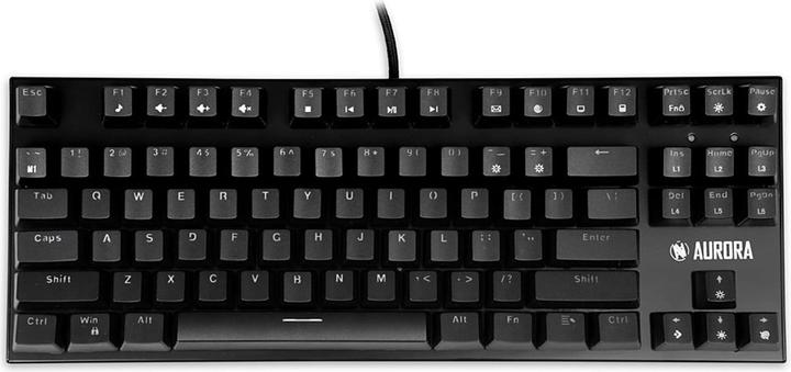 iBox Mechanical Gaming Aurora K-2R RGB, Content Blue Switch, US layout (US, Cable)