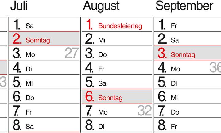 Valeurs nutritives et ingrédients Bühner Calendrier des affiches (A5, Non contraignant, Allemand)