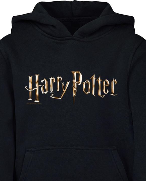 Immagine prodotto Absolute Cult Harry Potter - Felpa con cappuccio Basic con logo a colori - 124353 (110, 116)