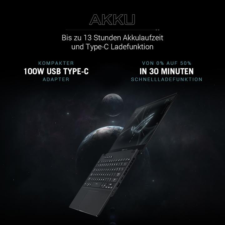 Produktbild ASUS Rog Flow X13 Flip (13.40", AMD Ryzen 9 6900HS, 32 GB, 512 GB, CH)