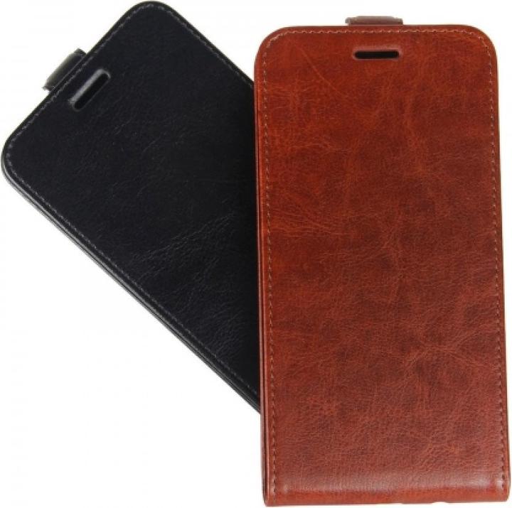 Produktbild Screenguard iPhone 12 Pro Max Leder Hülle Ledertasche aufklappbar unten (Apple iPhone 12 Pro Max)