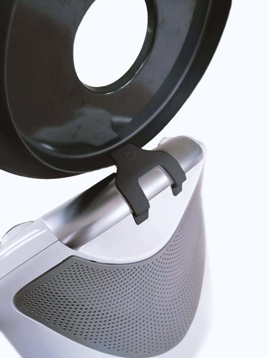 Produktbild Wundermix WunderClip® | Deckelhalter für den Thermomix TM6/TM5 - grau