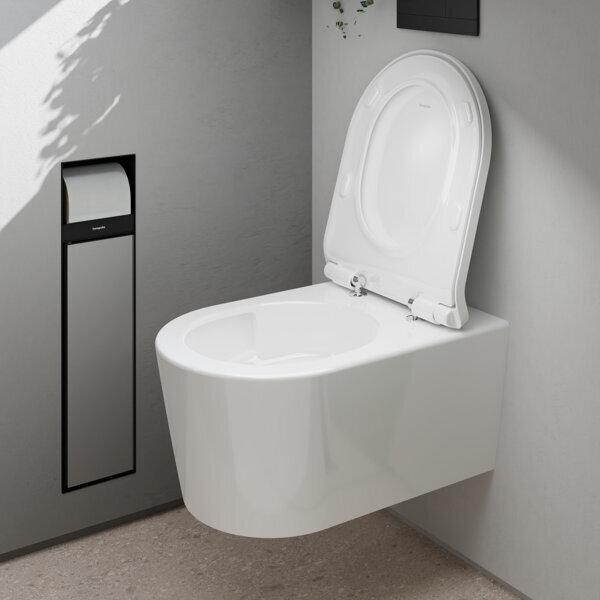 Actual product image hansgrohe Elupura S - Hanging Toilet, Aquahelix, Hygiene effect, White