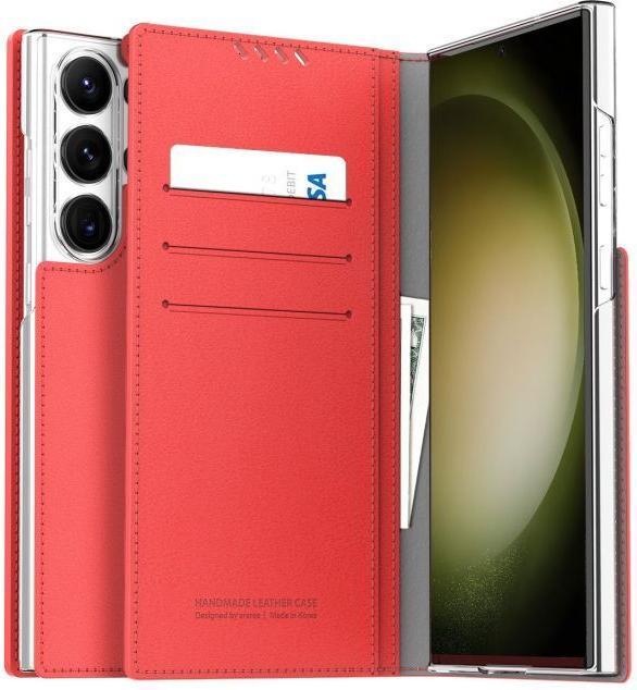 Actual product image Araree Mustang Diary Made in Korea Series (Samsung Galaxy S23 Ultra)
