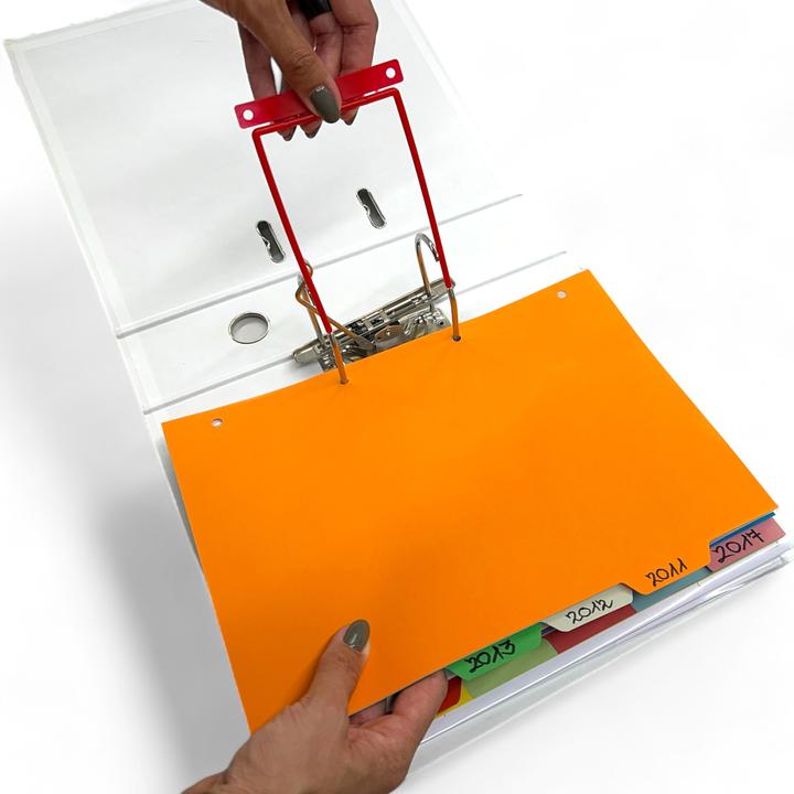 Produktbild D-Clip Bündelungsbügel mit Etikette