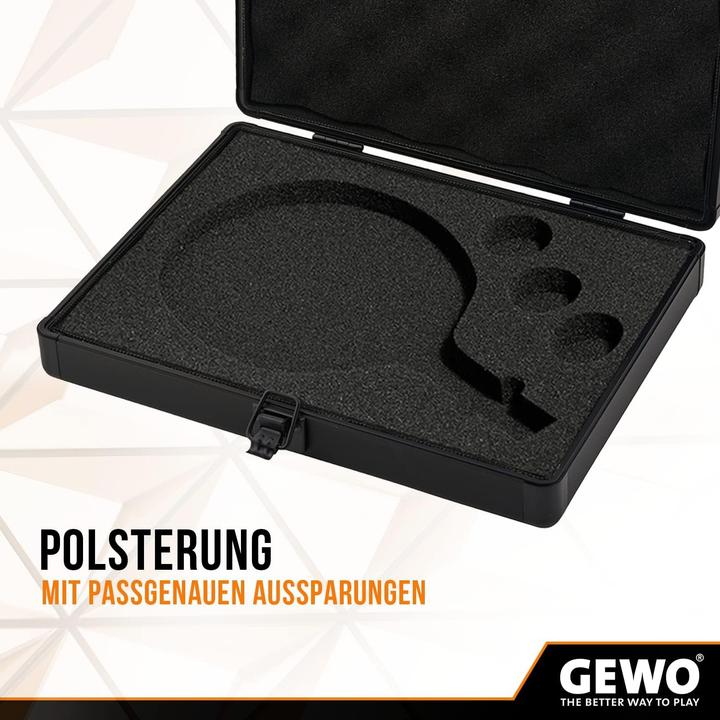 Immagine prodotto Gewo Alukoffer für Tischtennisschläger und Bälle